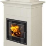 Perel Kosz Na Drewno Imitacja Skóry Czarny 31xØ 39cm (Bb50302N)