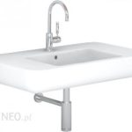Omnires Parma Bateria Umywalkowa Podtynkowa Chrom / Biały PM7415CRB