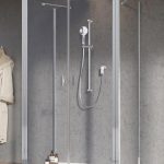 Laveo Kolumna Natryskowa Z Baterią Termostatyczną Kvadrato Plq 00Td