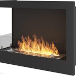Simple Fire Corner 1200R Prawy Z Szybą